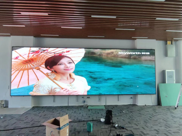 陇南市P1.53led小间距屏安装案例